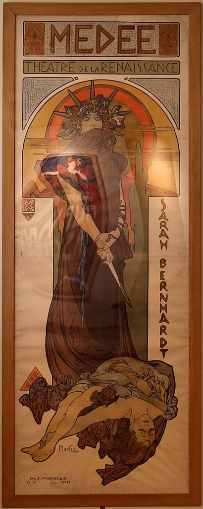 Alfons Mucha - 133, Medea 1